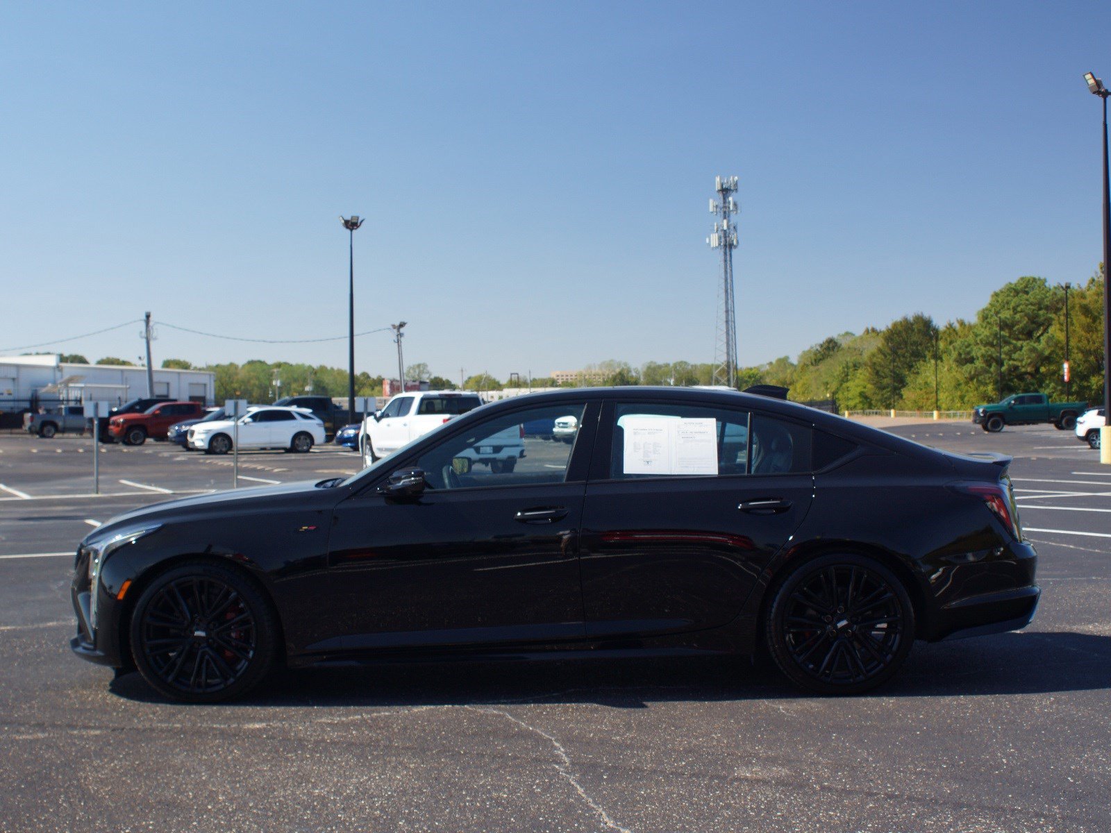 Used 2025 Cadillac CT5 V w/ LPO, ONYX Package RWD image 13