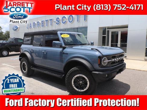 Certified 2025 Ford Bronco Outer Banks w/ Sasquatch Package AWD/4WD image 1