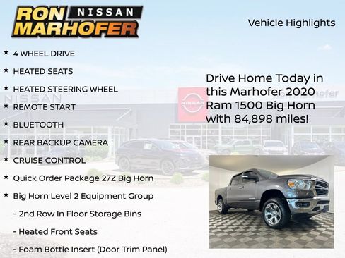Used 2020 RAM 1500 Big Horn AWD/4WD image 15