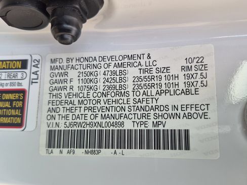 Used 2022 Honda CR-V Touring image 36