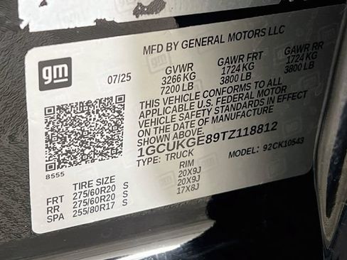 Used 2026 Chevrolet Silverado 1500 LTZ AWD/4WD image 30