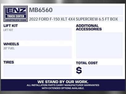 Used 2022 Ford F150 XLT w/ Equipment Group 301A Mid