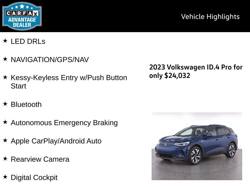 Certified 2023 Volkswagen ID.4 Pro AWD/4WD image 4