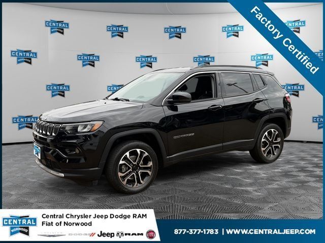 Certified 2022 Jeep Compass Limited AWD/4WD image 1