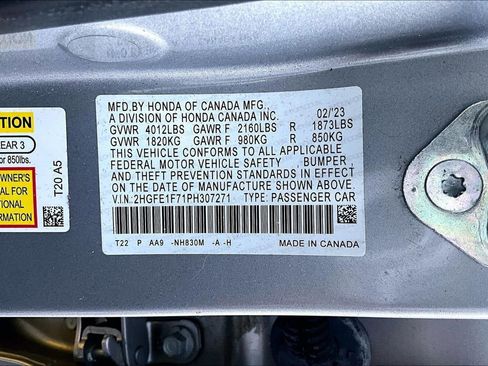 Used 2023 Honda Civic EX image 16