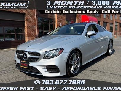 Used 2018 Mercedes-Benz E 400 Coupe