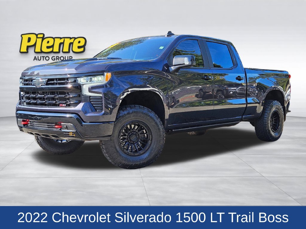 Used 2022 Chevrolet Silverado 1500 LT Trail Boss w/ LT Trail Boss Premium Package AWD/4WD 360° Tour