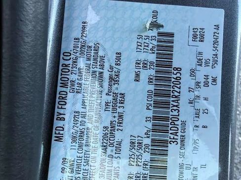 Used 2010 Ford Fusion Hybrid FWD image 21