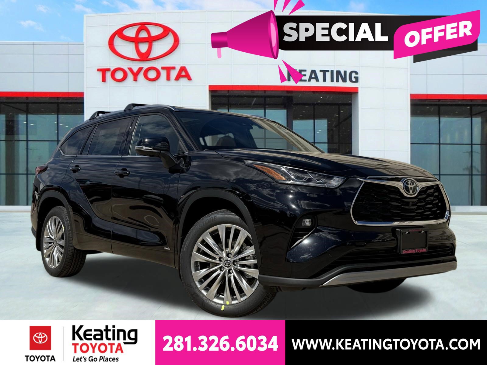 New 2026 Toyota Highlander Platinum AWD/4WD image 1