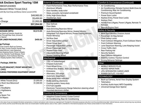 New 2026 Buick Enclave Sport Touring w/ Power Package image 10