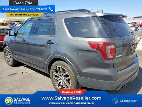 Used 2017 Ford Explorer Sport AWD/4WD image 3