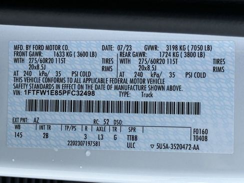 Used 2023 Ford F150 Lariat w/ Equipment Group 502A High image 28
