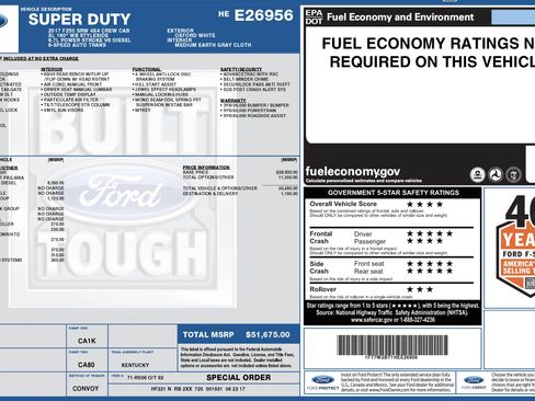 Used 2017 Ford F250 XL w/ Power Equipment Group AWD/4WD image 3