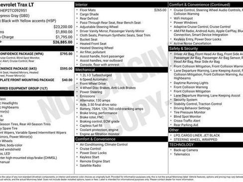 New 2026 Chevrolet Trax LT w/ Driver Confidence Package FWD image 28