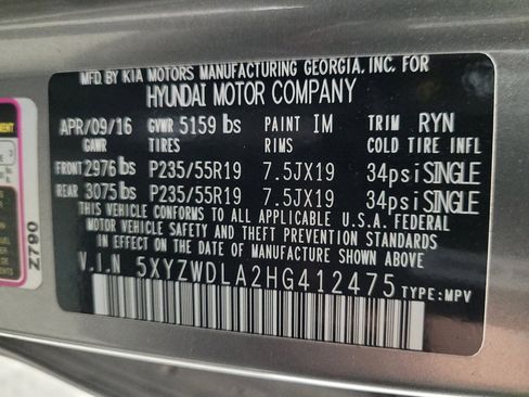 Used 2017 Hyundai Santa Fe Sport w/ 2.0T Ultimate Tech Package 05 image 33