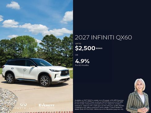 New 2027 INFINITI QX60 Luxe FWD image 2