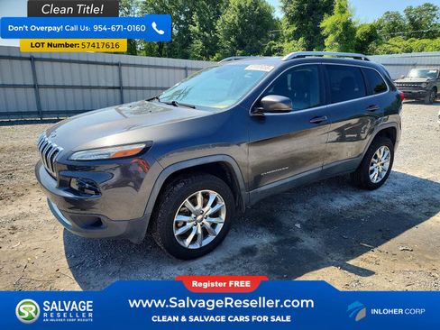 Used 2015 Jeep Cherokee Limited w/ Luxury Group AWD/4WD image 1
