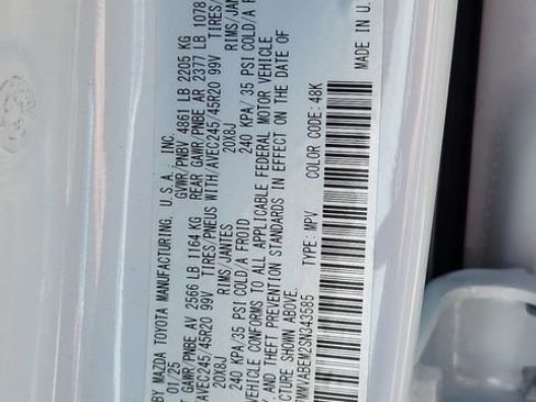 Used 2025 MAZDA CX-50 AWD 2.5 S w/ Cargo Package image 28