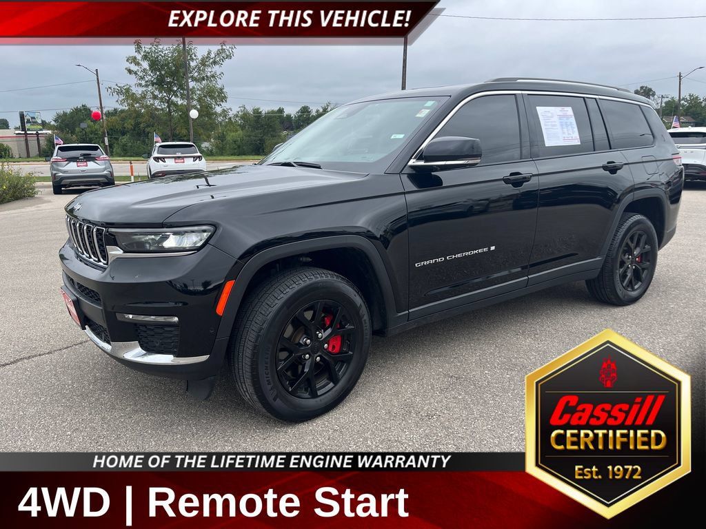 Used 2023 Jeep Grand Cherokee L Limited w/ Luxury Tech Group II AWD/4WD 360° Tour