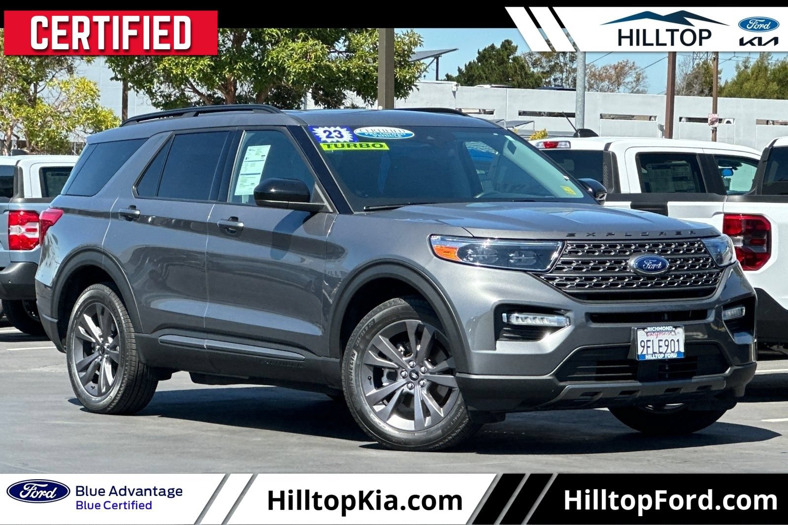 Certified 2023 Ford Explorer XLT w/ Equipment Group 202A AWD/4WD image 1