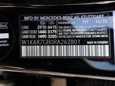 Certified 2024 Mercedes-Benz Maybach S 580 4MATIC image 44