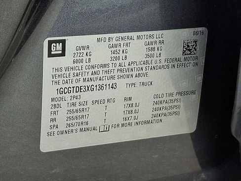 Used 2016 Chevrolet Colorado Z71 AWD/4WD image 31