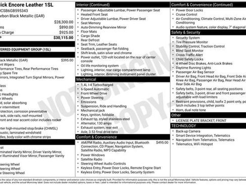 Used 2016 Buick Encore Leather image 2