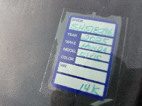 Certified 2025 Honda Civic Sport image 11