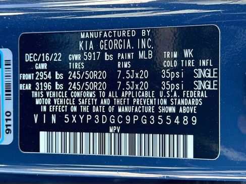 Used 2023 Kia Telluride EX w/ EX Captain's Chair Package image 36