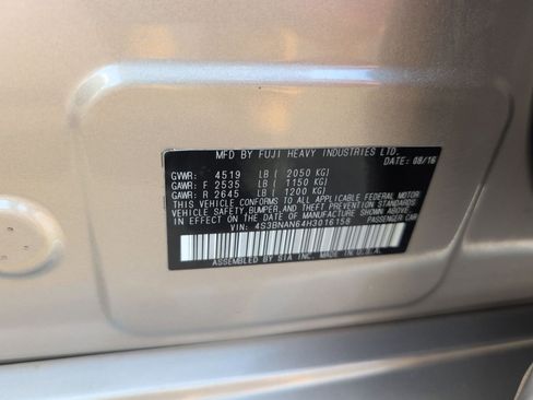 Used 2017 Subaru Legacy 2.5i Limited image 35