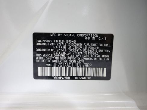 Used 2018 Subaru Crosstrek 2.0i AWD/4WD image 38