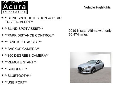Used 2019 Nissan Altima 2.0 Platinum image 7