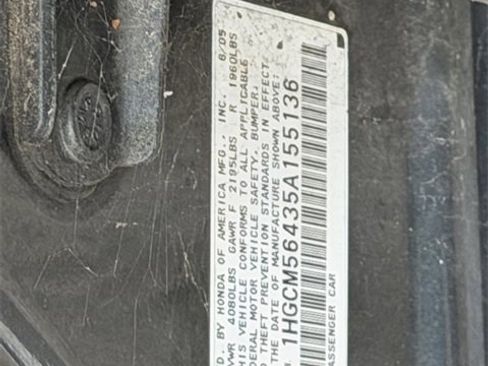 Used 2005 Honda Accord LX image 10