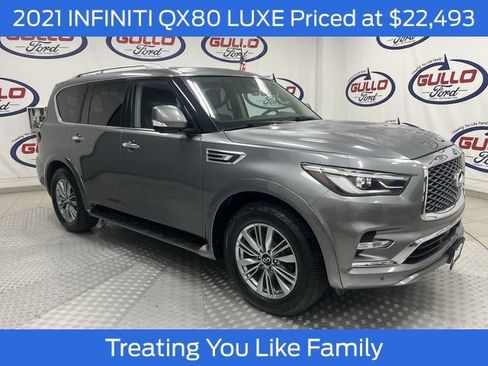 Used 2021 INFINITI QX80 Luxe RWD image 1