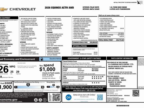 New 2026 Chevrolet Equinox ACTIV image 4