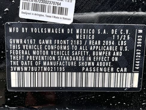 New 2026 Volkswagen Jetta S image 18