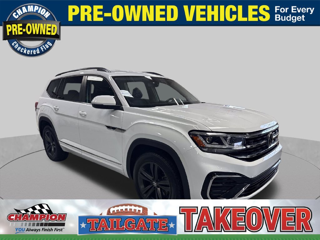 Used 2021 Volkswagen Atlas SE w/ Towing Package AWD/4WD image 9