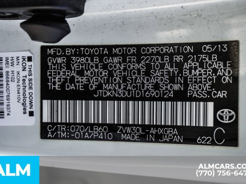 Used 2013 Toyota Prius One image 60