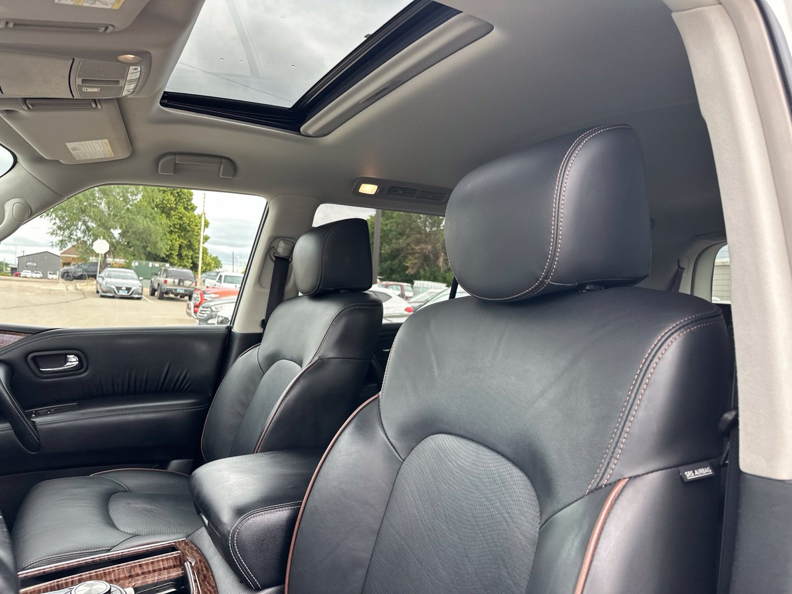 Used 2020 Nissan Armada Platinum w/ Captain's Chairs Package AWD/4WD image 13