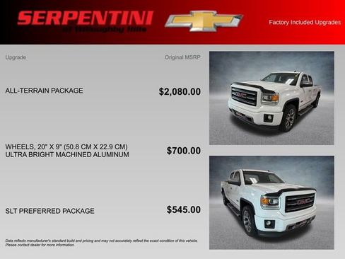 Used 2014 GMC Sierra 1500 SLT w/ All-Terrain Package AWD/4WD image 4