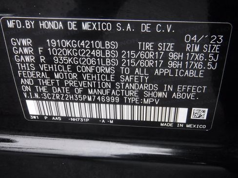 Used 2023 Honda HR-V LX image 34