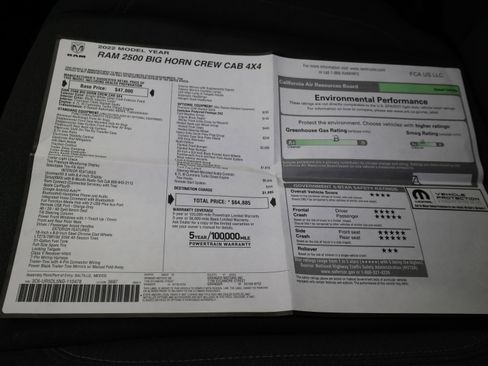 Used 2022 RAM 2500 Big Horn w/ Night Edition image 56