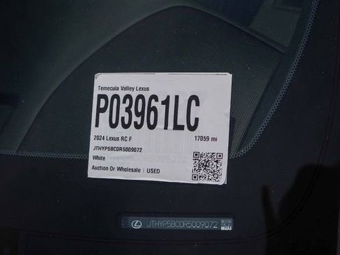 Used 2024 Lexus RC F Track Edition image 31