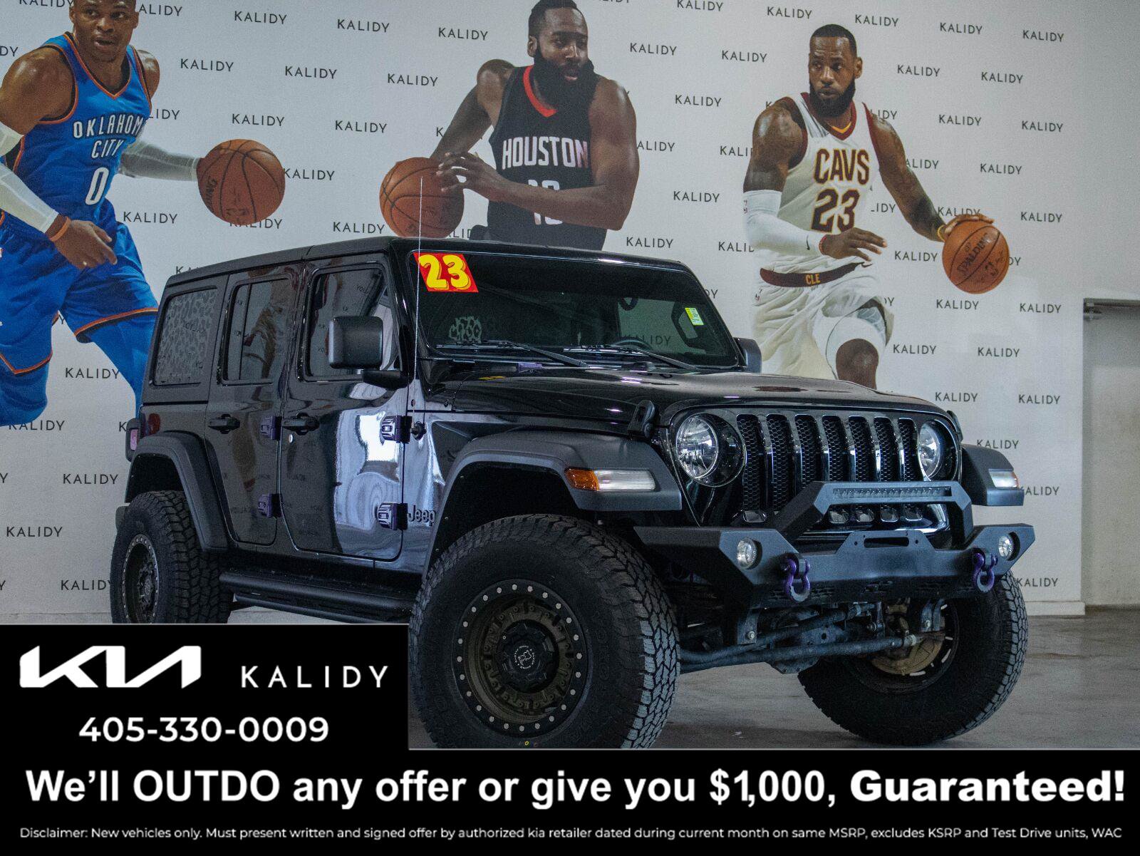 Used 2023 Jeep Wrangler Unlimited Sport AWD/4WD image 1