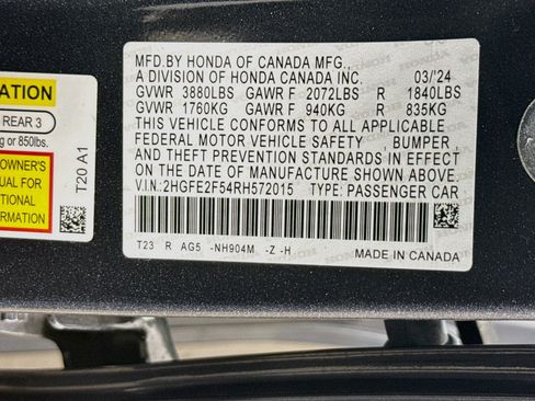 Used 2024 Honda Civic Sport image 36