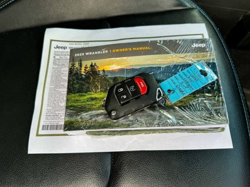 Used 2023 Jeep Wrangler Unlimited Rubicon 4xe w/ Steel Bumper Group AWD/4WD image 48