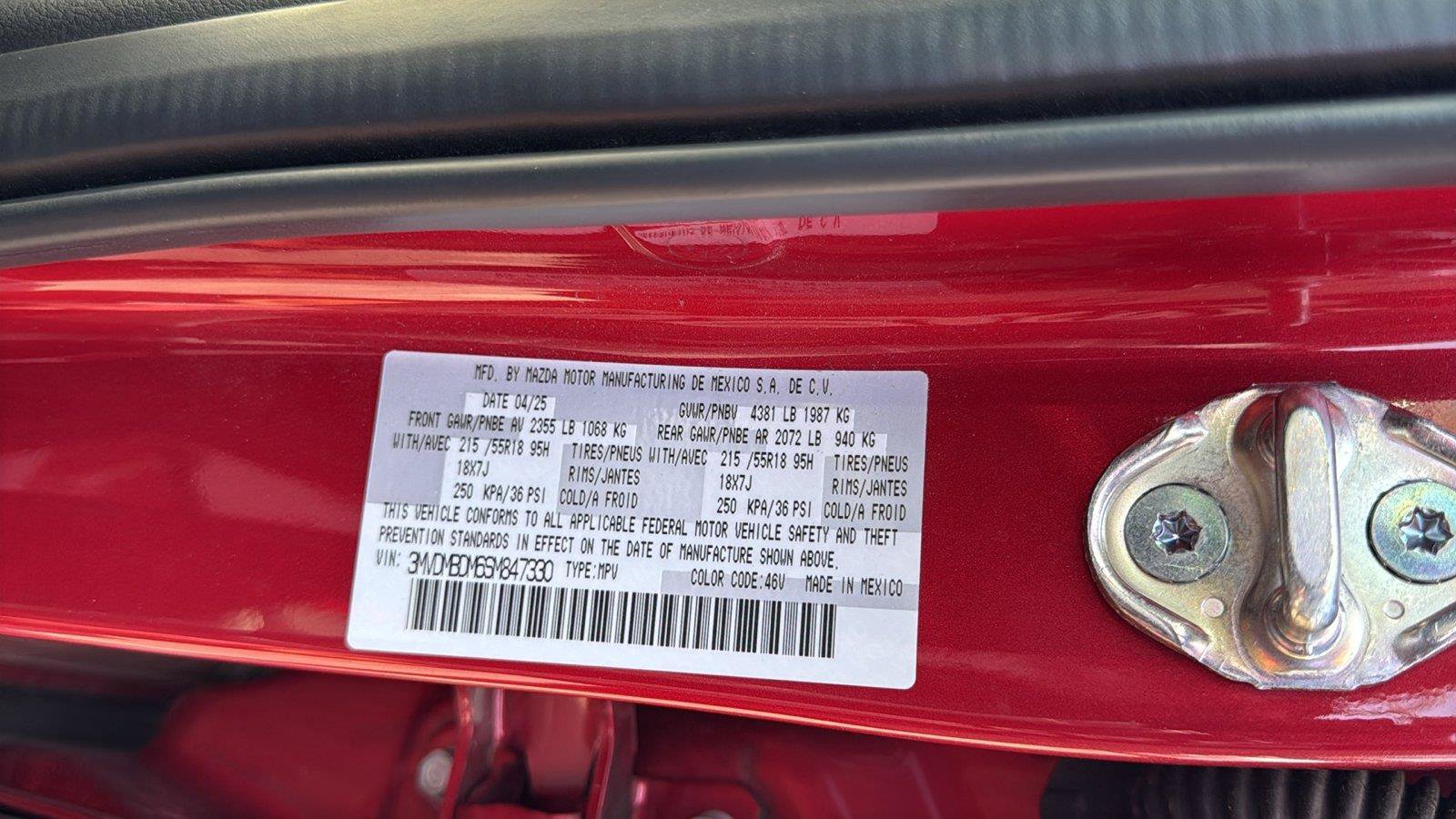 Certified 2025 MAZDA CX-30 AWD 2.5 S w/ Premium Package image 21