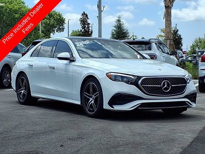 Used 2024 Mercedes-Benz E 350 4MATIC Sedan