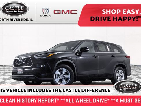 Used 2022 Toyota Highlander LE AWD/4WD image 1