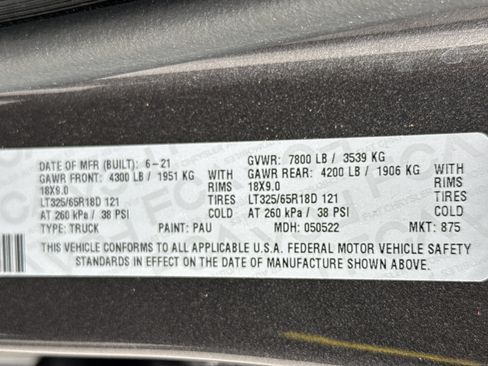 Used 2021 RAM 1500 TRX w/ TRX Level 2 Equipment Group AWD/4WD image 34
